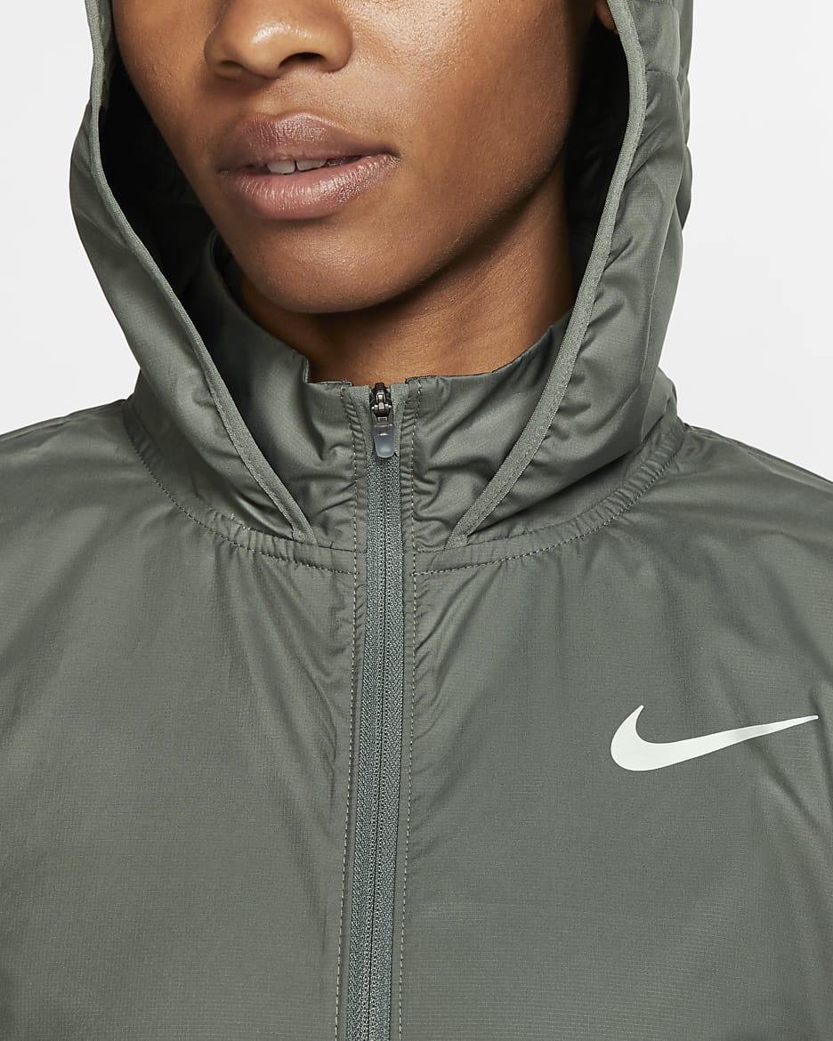 Nike essential hooded running jacket online